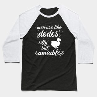 Dodo Wortspiel lustiger Spruch Männer Geschenk Baseball T-Shirt